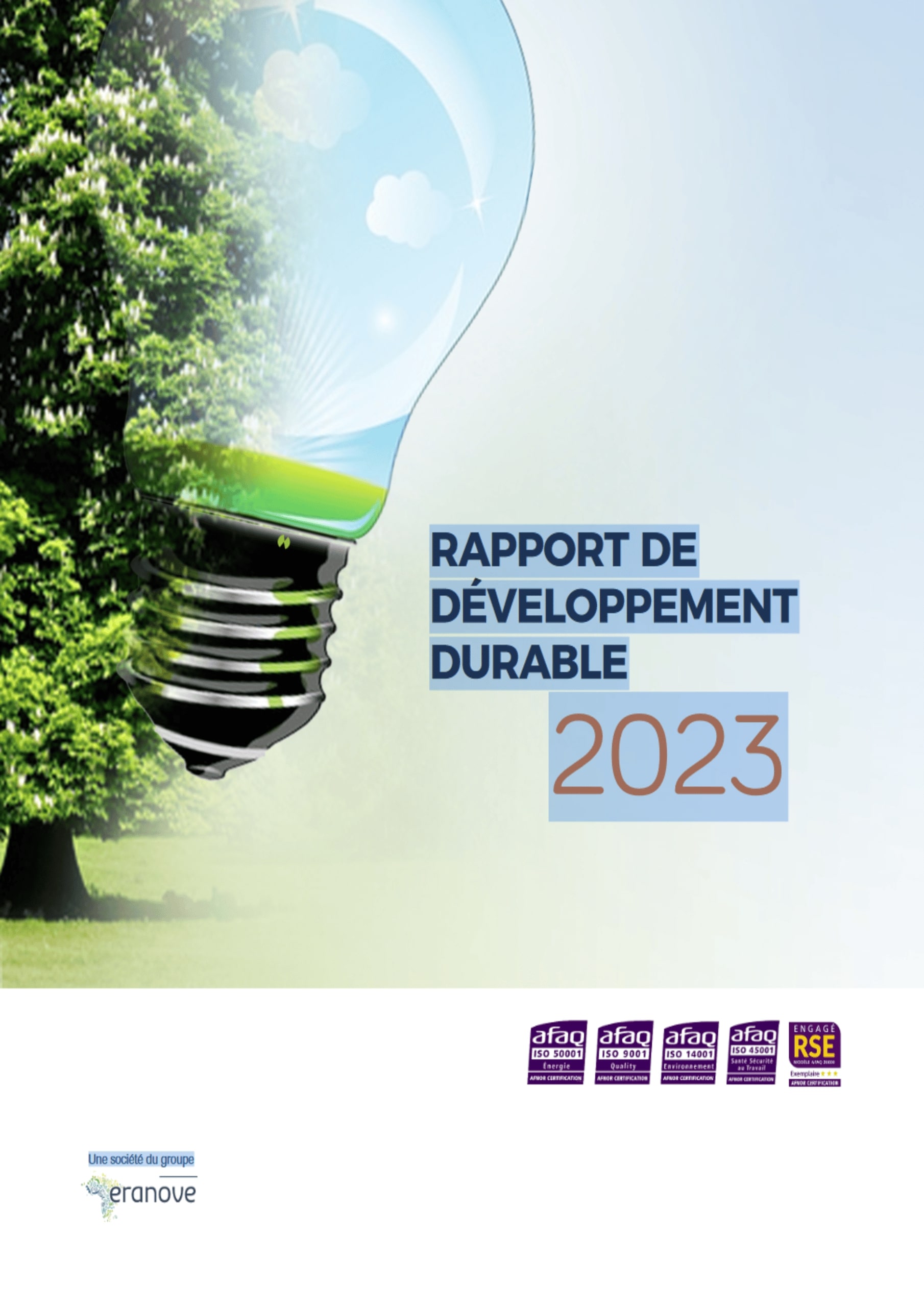 Rapport de développement durable 2023